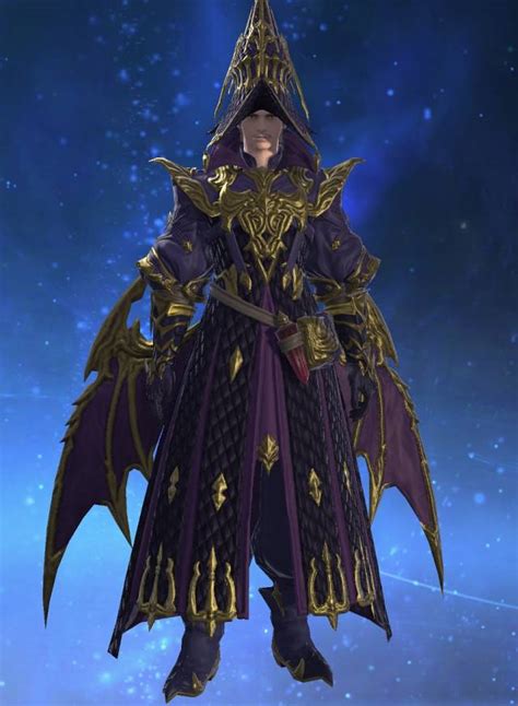 ff14 dreadwyrm robe of casting.